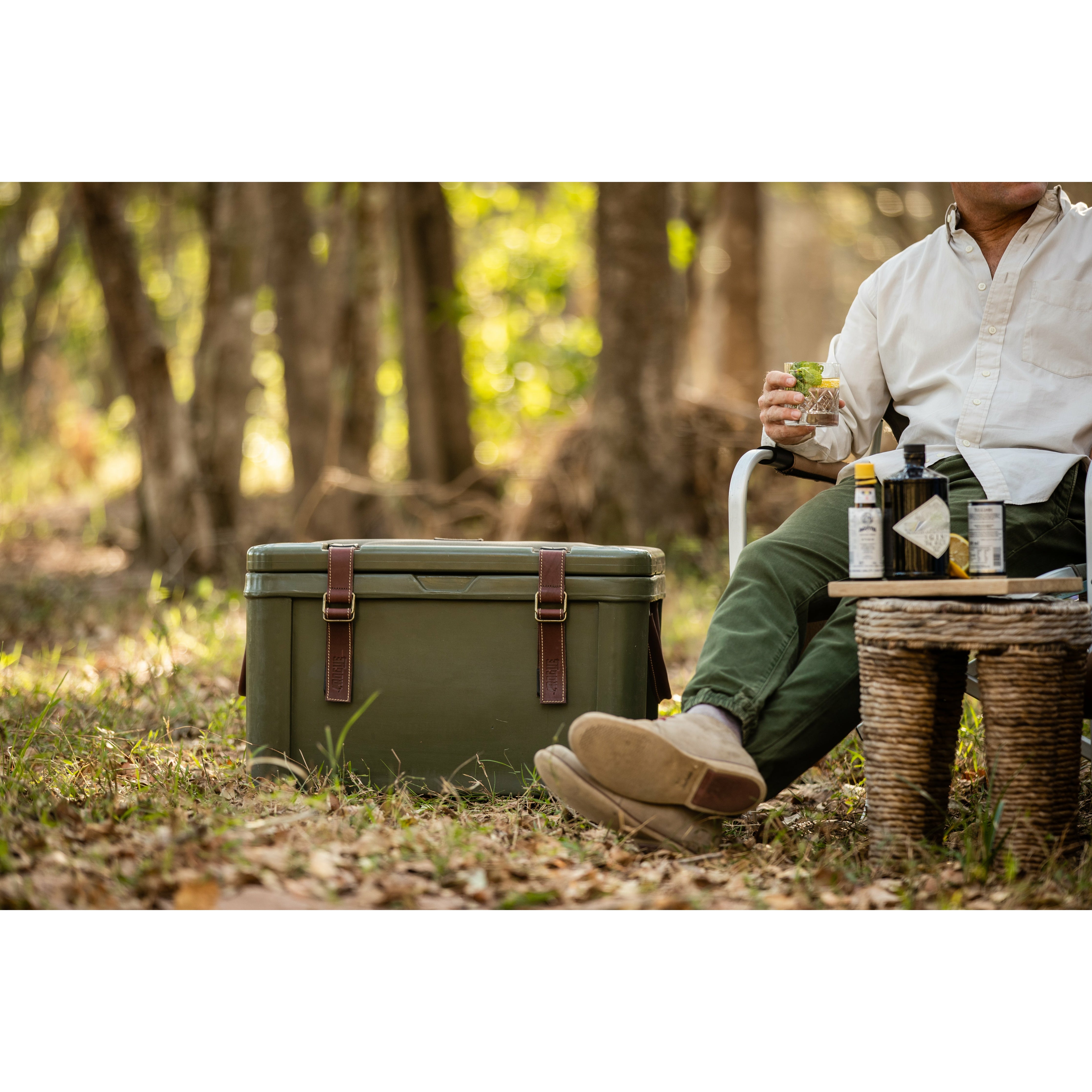 45L Rogue Ice Cooler with canvas seat – Rogue Ice Coolers